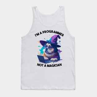 Programmer not a Magician Tank Top